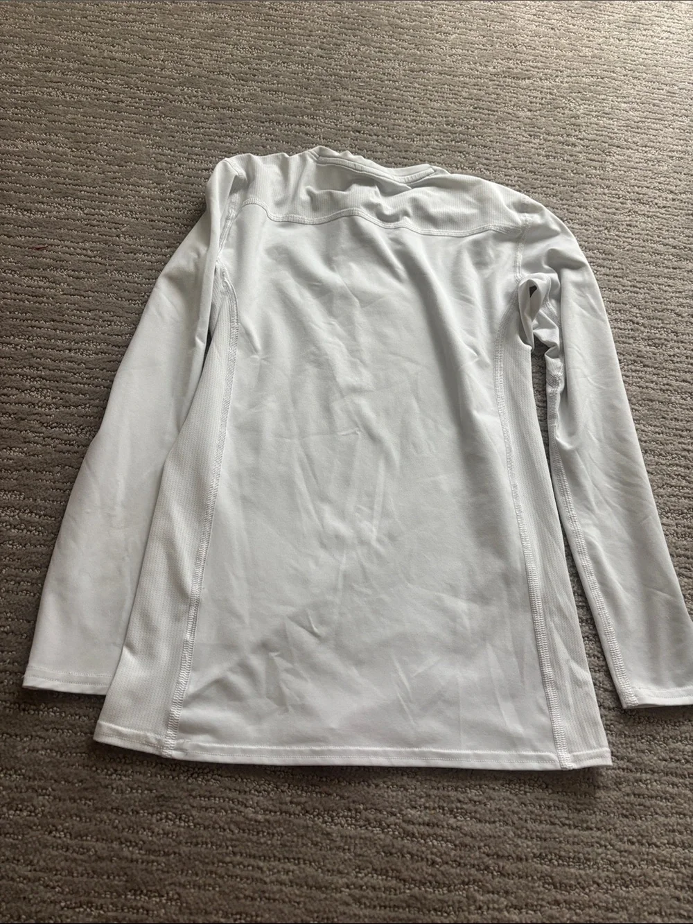 BCG White Long Sleeve Athletic Top Boys 10-12